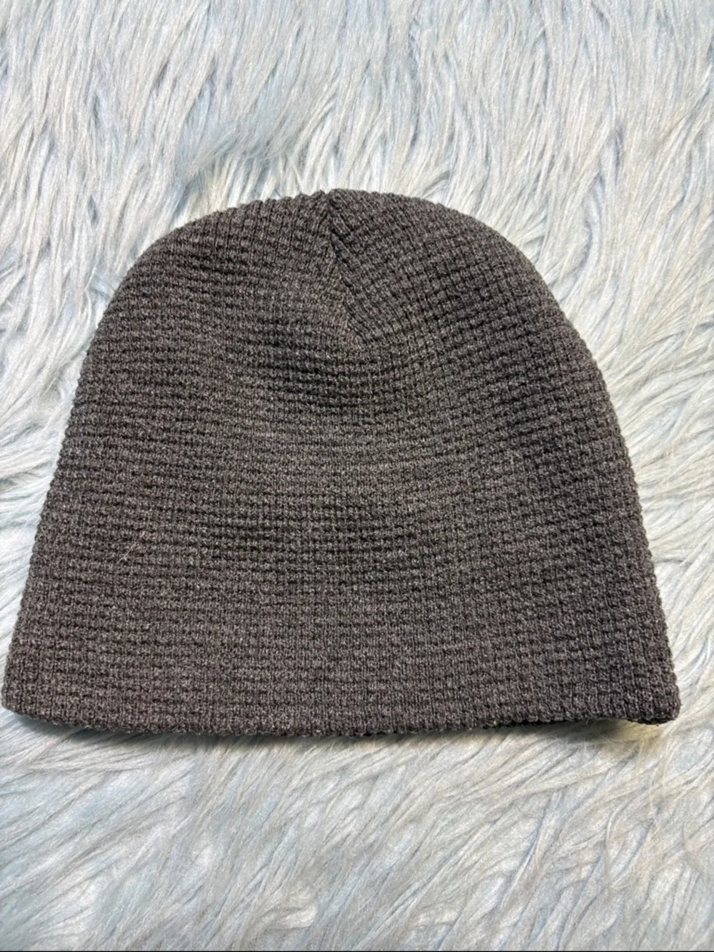 Vortex Grey Knit Beanie